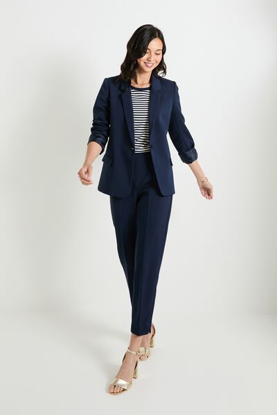 Pantalon taille haute femme