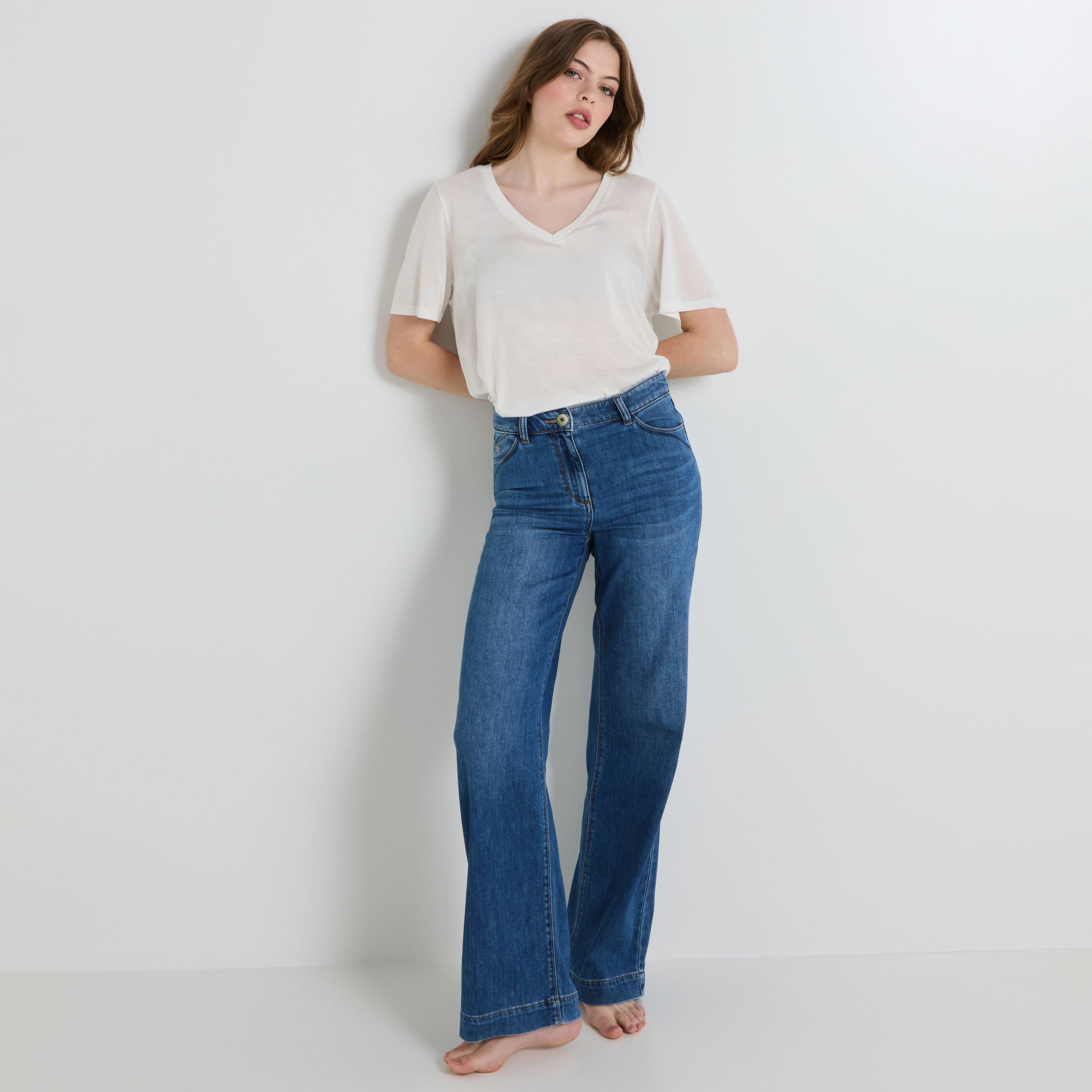 Jean flare MALIBU femme
