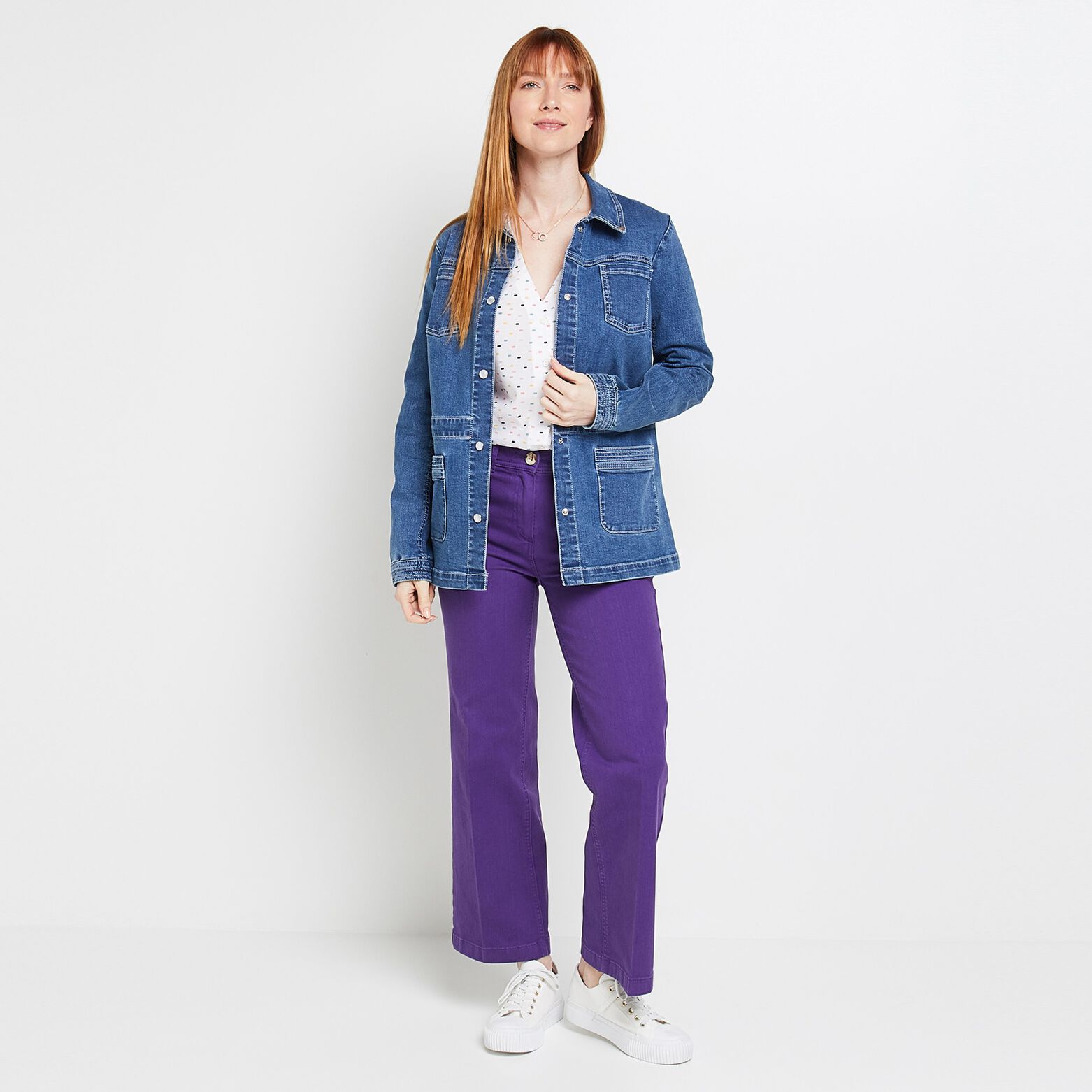 Chemisier imprimé femme
