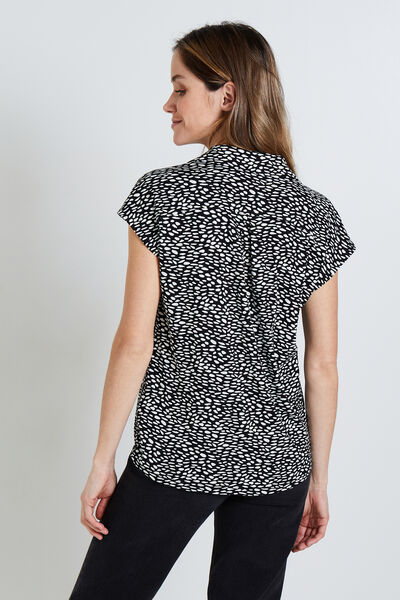 Tshirt col tailleur femme