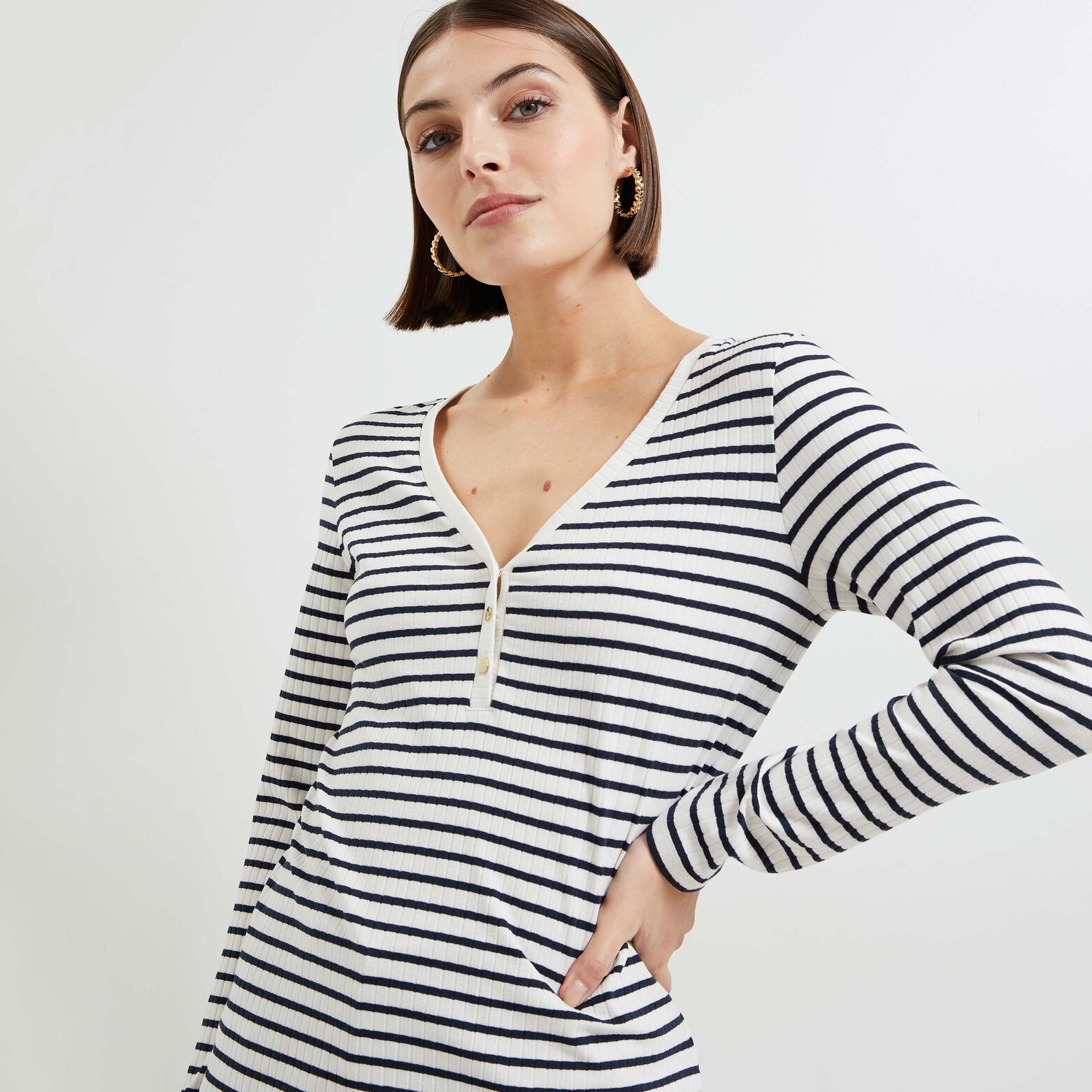 Tshirt rayé femme