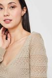 Pull ajouré femme