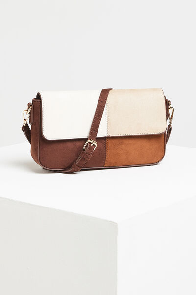 Sac bandoulière 4 couleurs femme