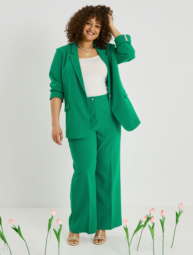 Veste tailleur unie femme