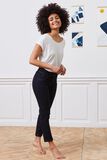 Jean raccourci taille haute HANOI femme