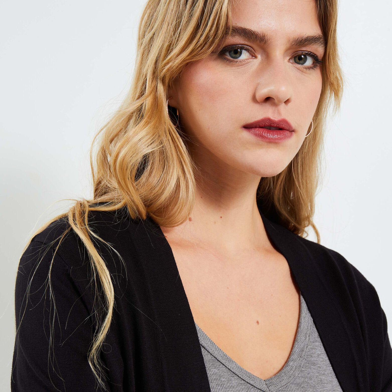 Gilet court femme