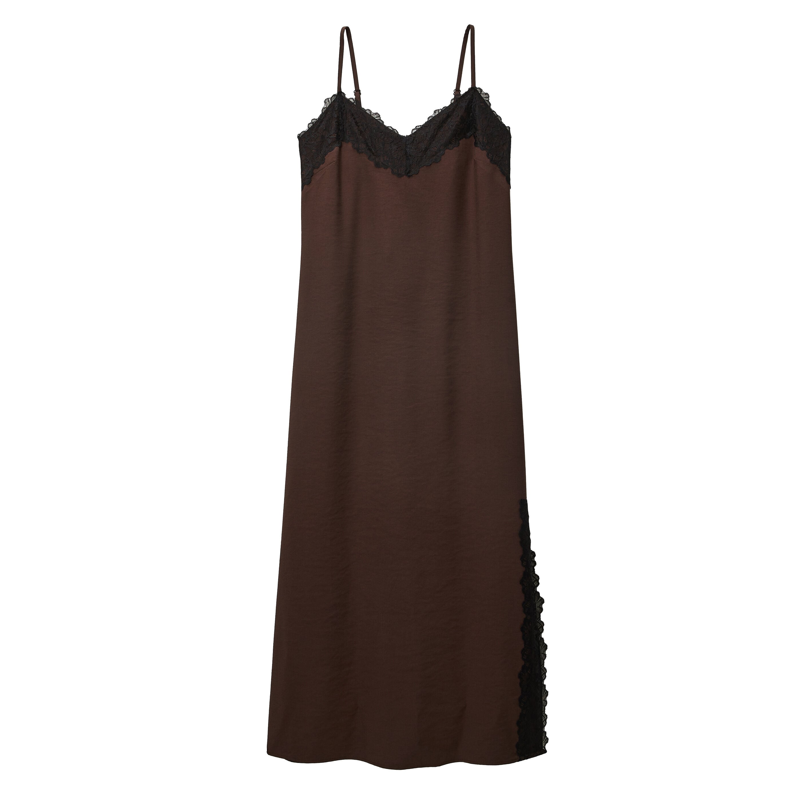Robe nuisette longue habill&eacute;e