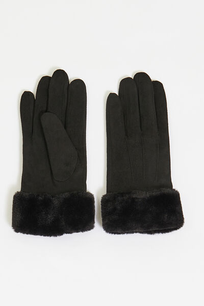 Gants maille femme
