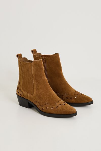 Bottines western femme