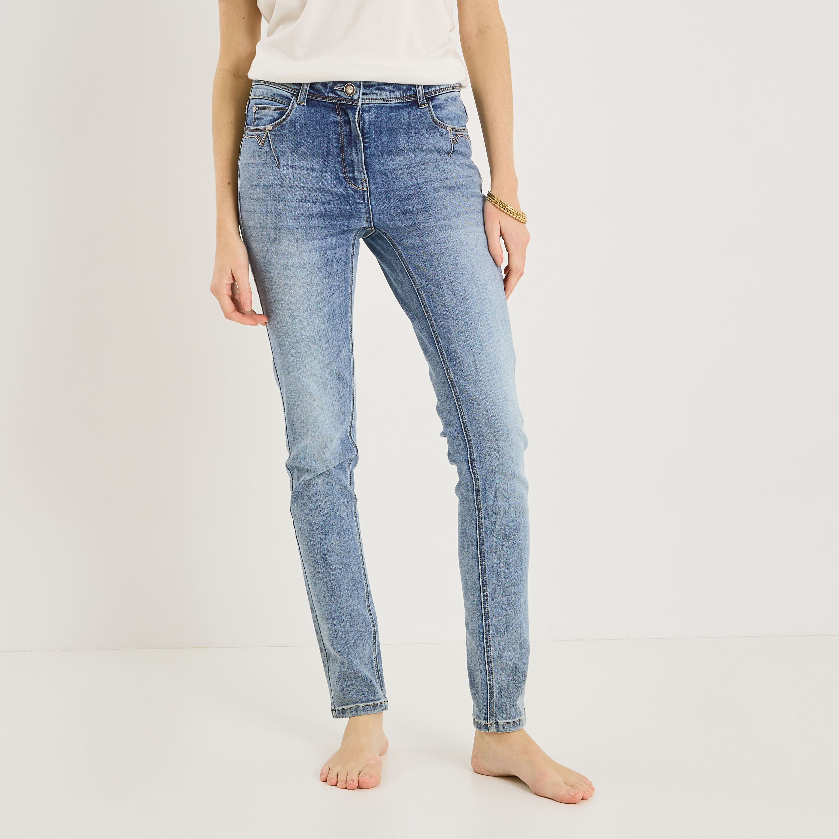 Jean slim push-up RIO P01 femme