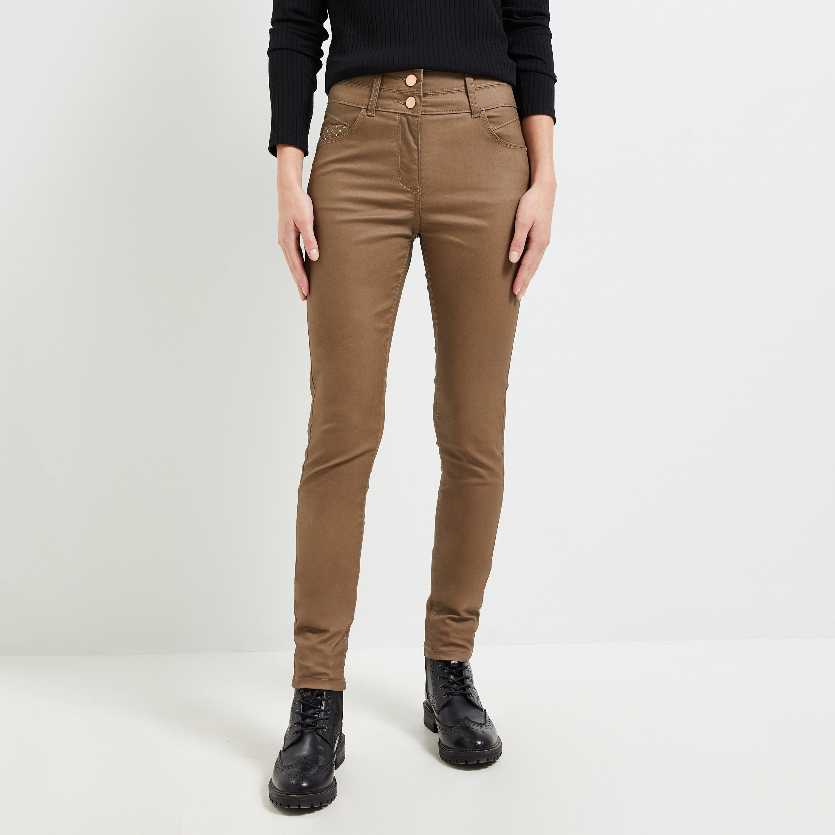 Grain de malice clearance pantalon taille haute