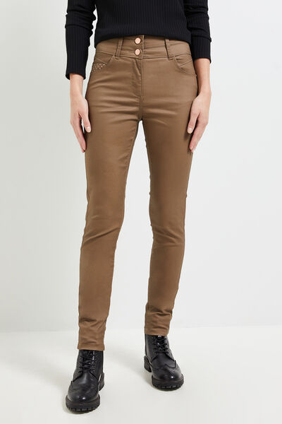 Jean slim taille haute MEMPHIS femme