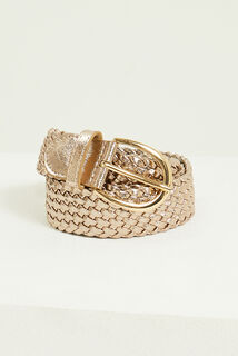 Ceinture tressée femme