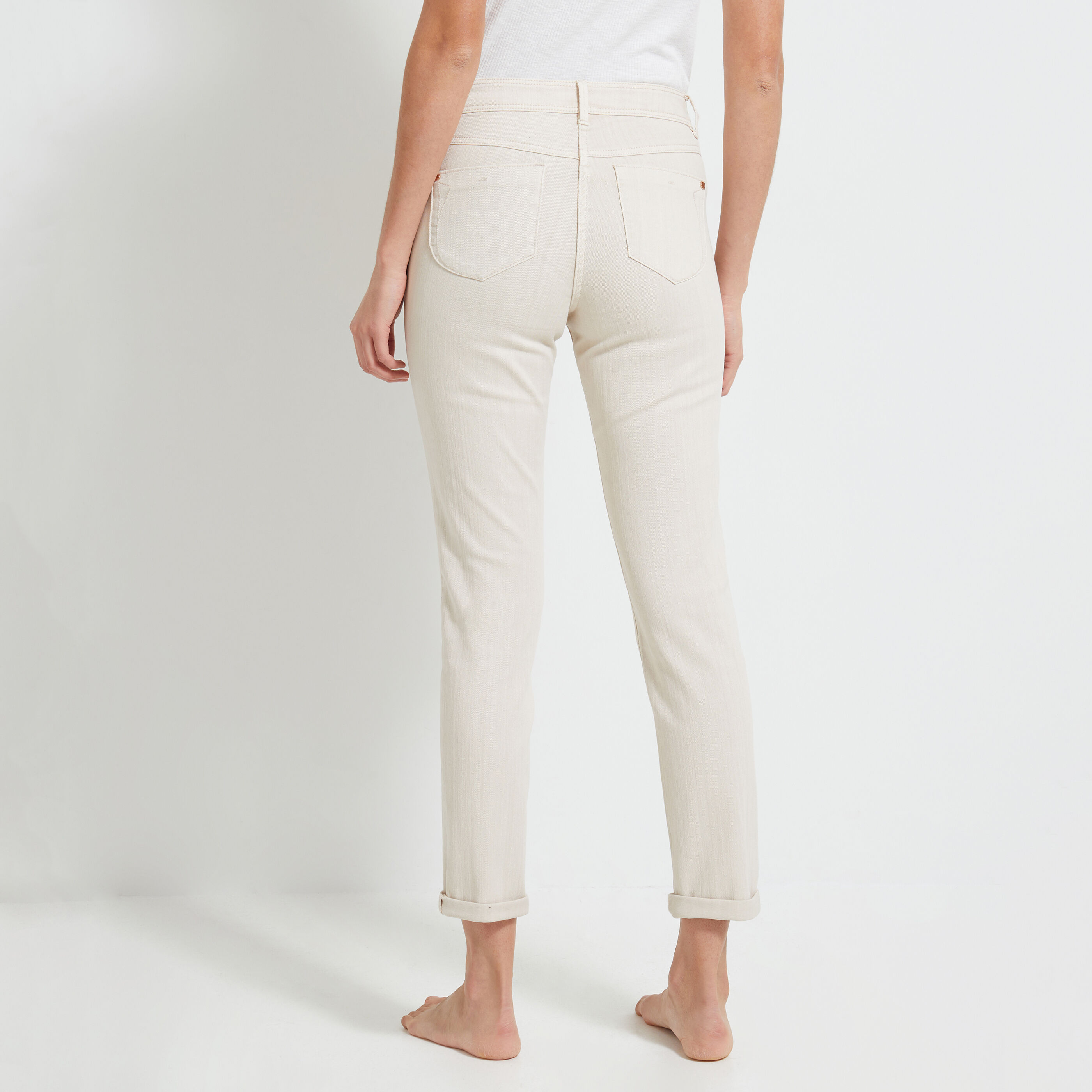 Jean raccourci CANCUN femme