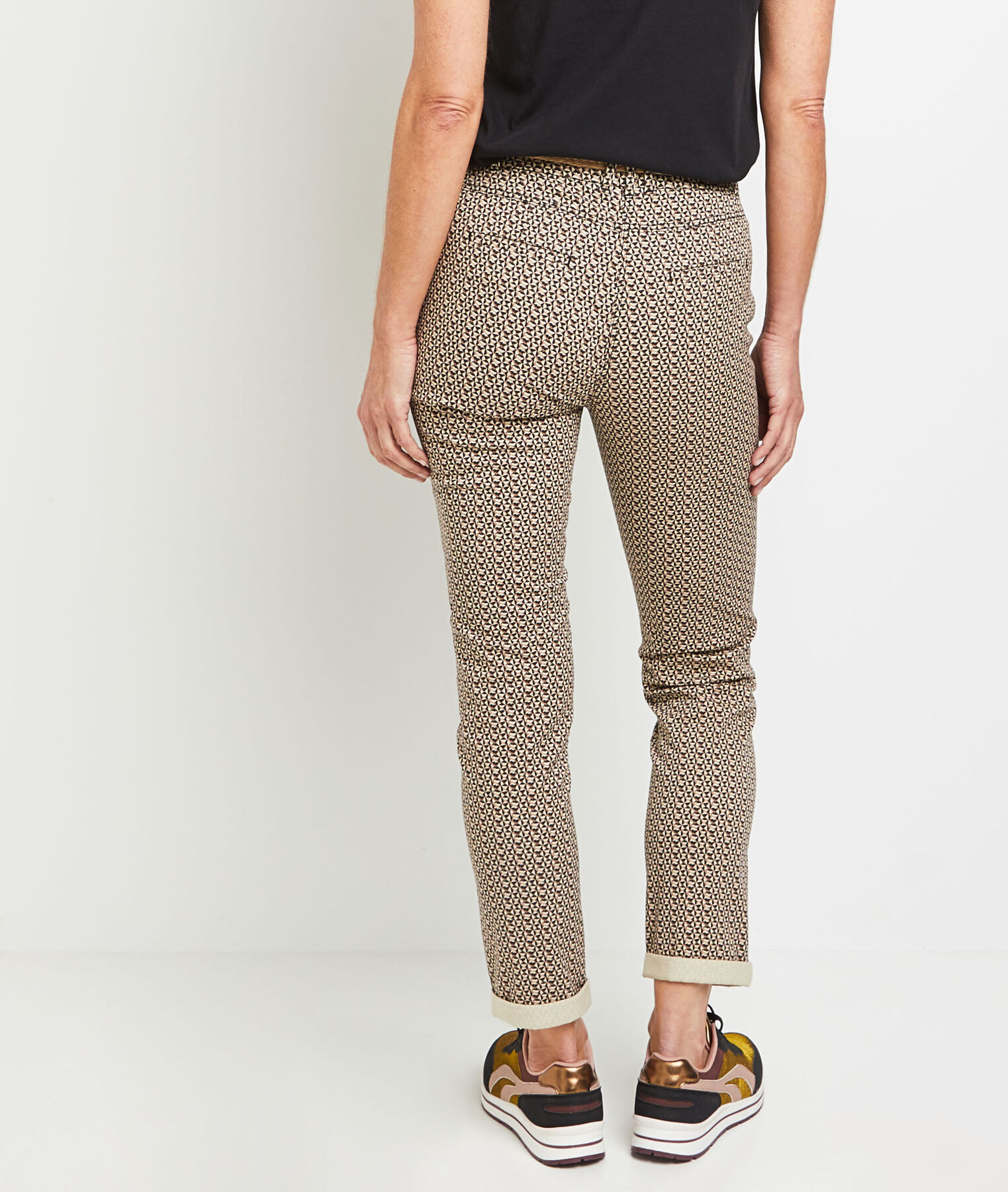 Pantalon imprimé femme