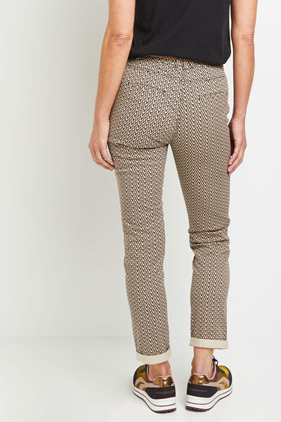 Pantalon imprimé femme