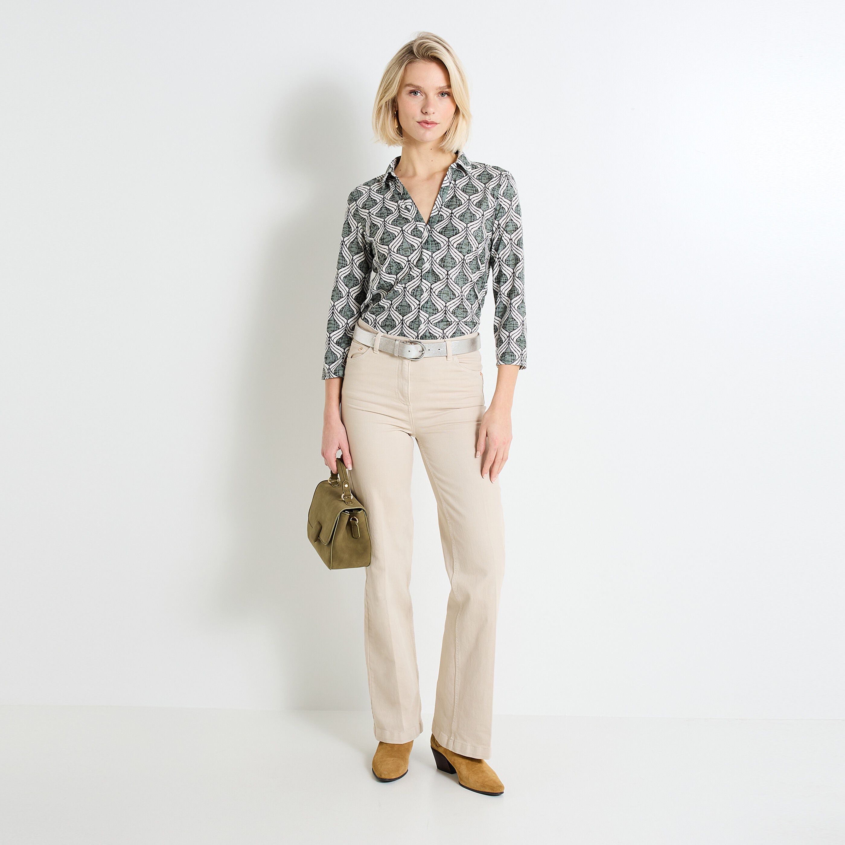 Chemise en maille femme