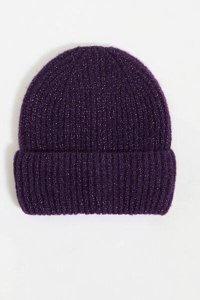 Bonnet scintillant femme
