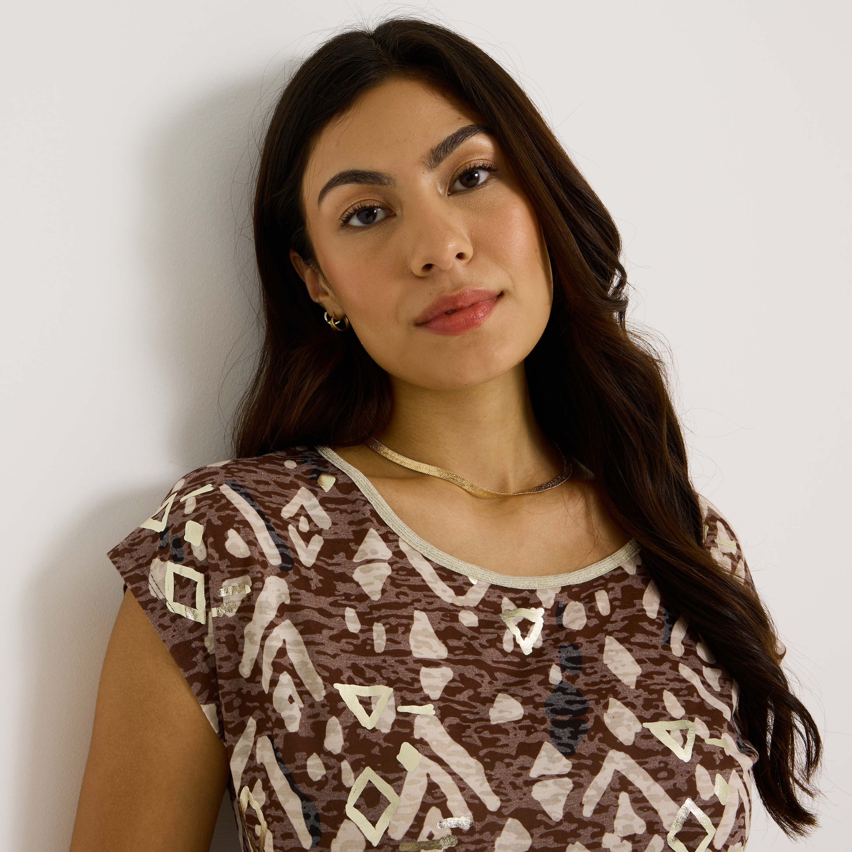 T shirt Col rond femme