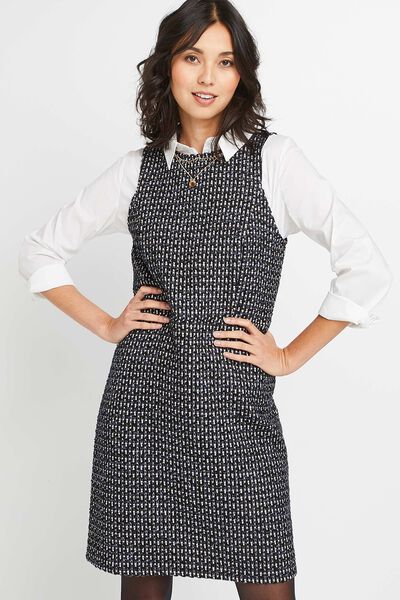 Robe jacquard femme