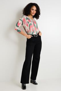 T-shirt col V femme