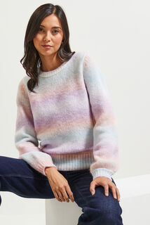 Pull multicolore femme