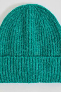 Bonnet côtelé femme