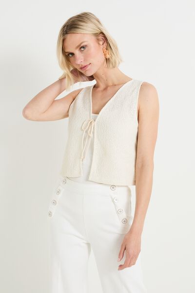 Gilet sans manches femme