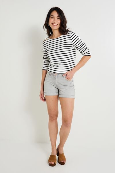 Short en jean femme