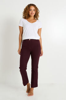 Jean bootcut raccourci TROPEZ RB02 femme