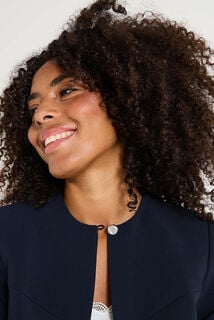 Veste col rond femme