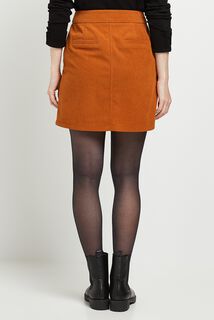 Jupe en velours côtelé femme