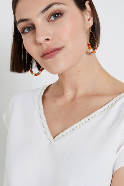 Blouse manches courtes femme