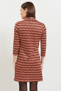 Robe en jacquard femme