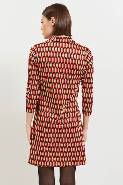 Robe en jacquard femme