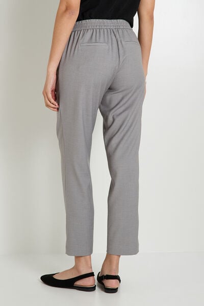 Pantalon taille élastiquée femme