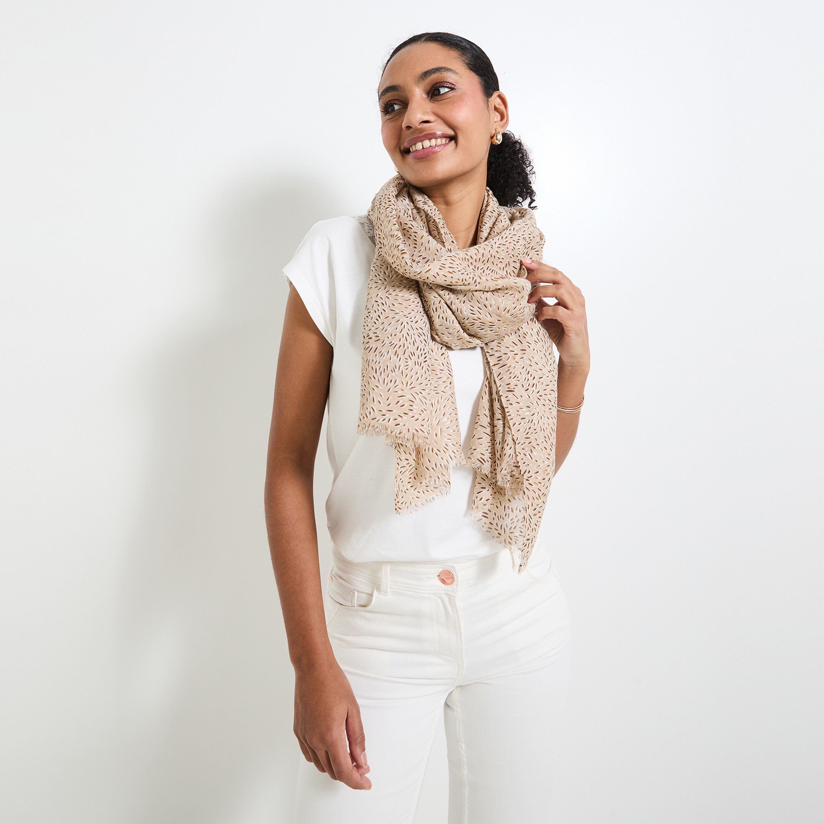 Etole imprim&eacute;e femme