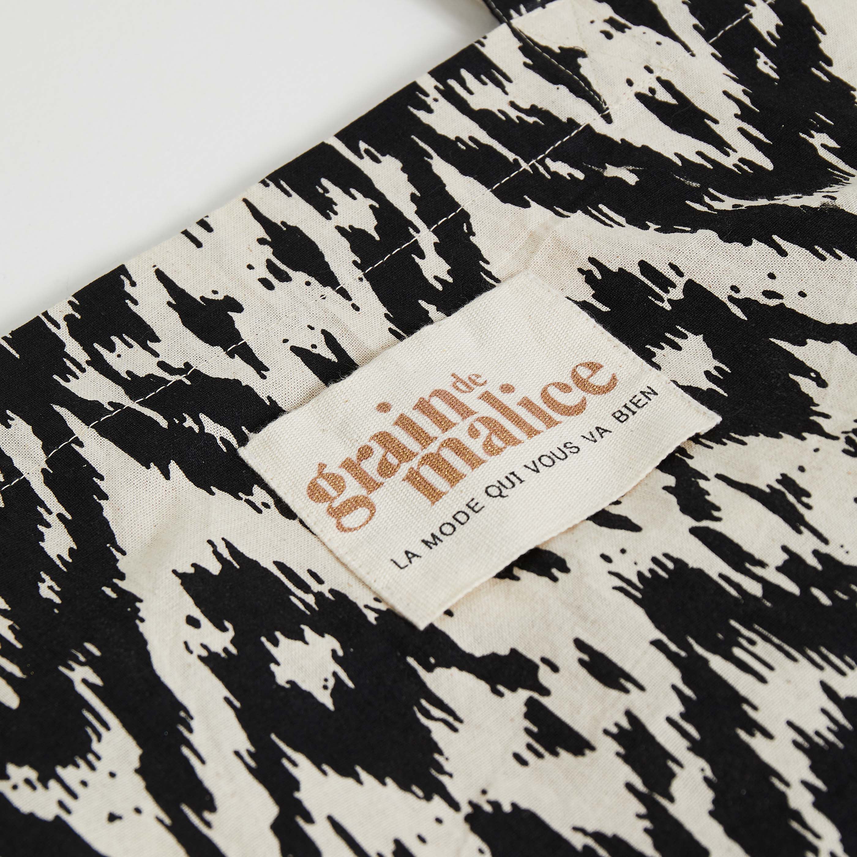 Sac totebag imprim&eacute; femme