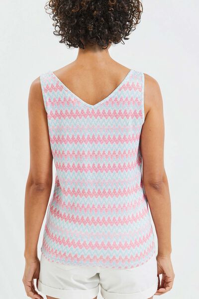 Débardeur maille femme