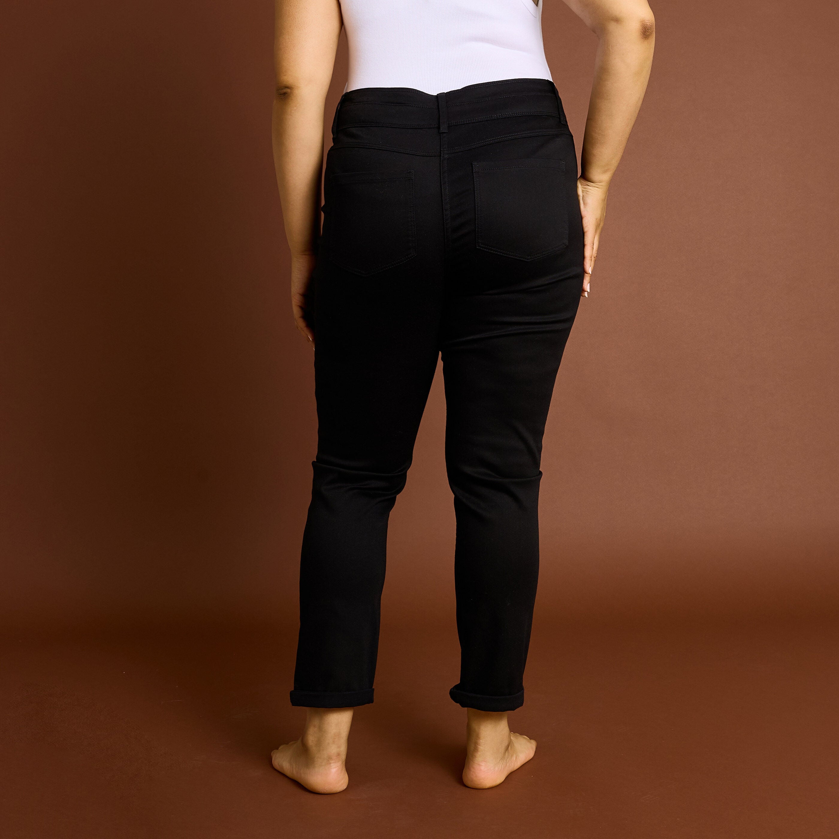 Jean slim raccourci HANOI R02 femme