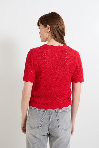 Gilet manches courtes femme