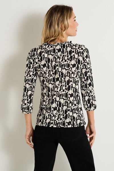 T-shirt col V femme