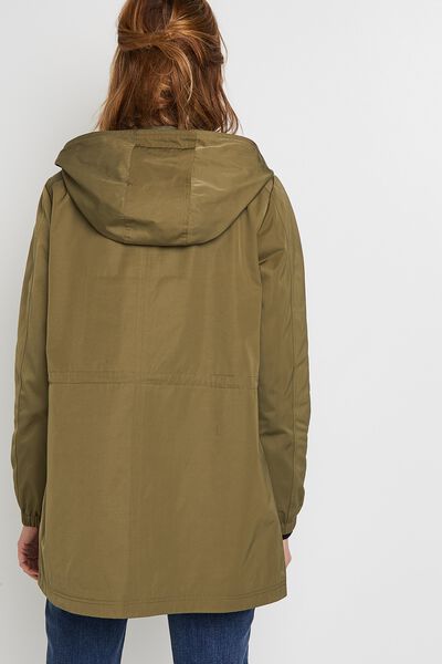 Parka légère kaki femme