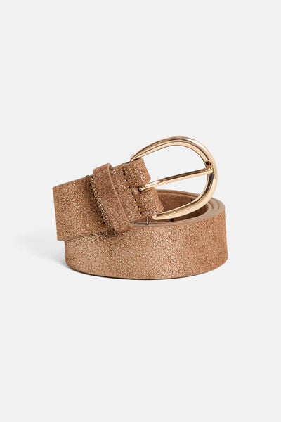 Ceinture croûte de cuir femme