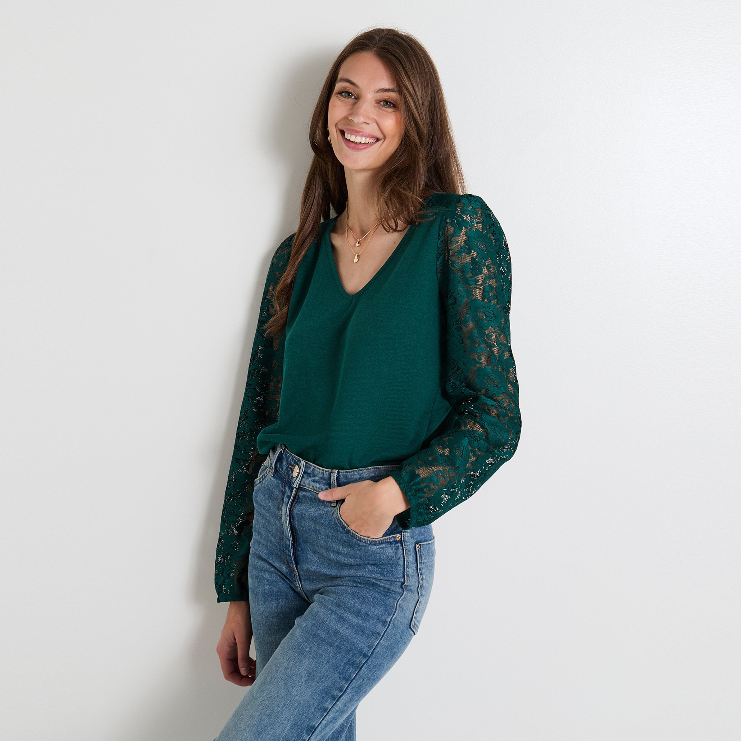 T-shirt manches longues femme