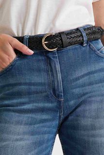 Ceinture tressée femme