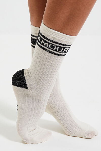 Lot de 2 paires de chaussettes femme