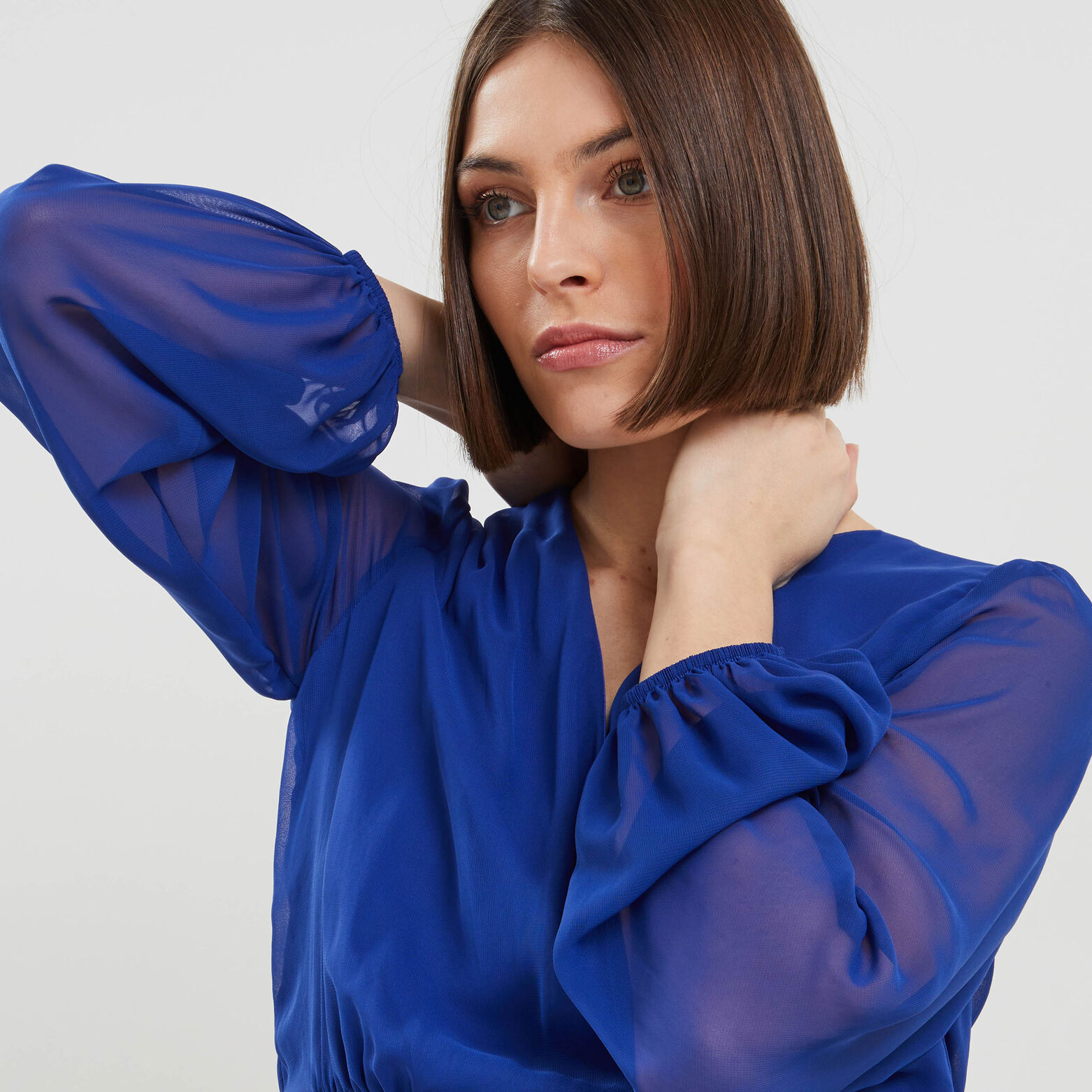 Robe voile femme