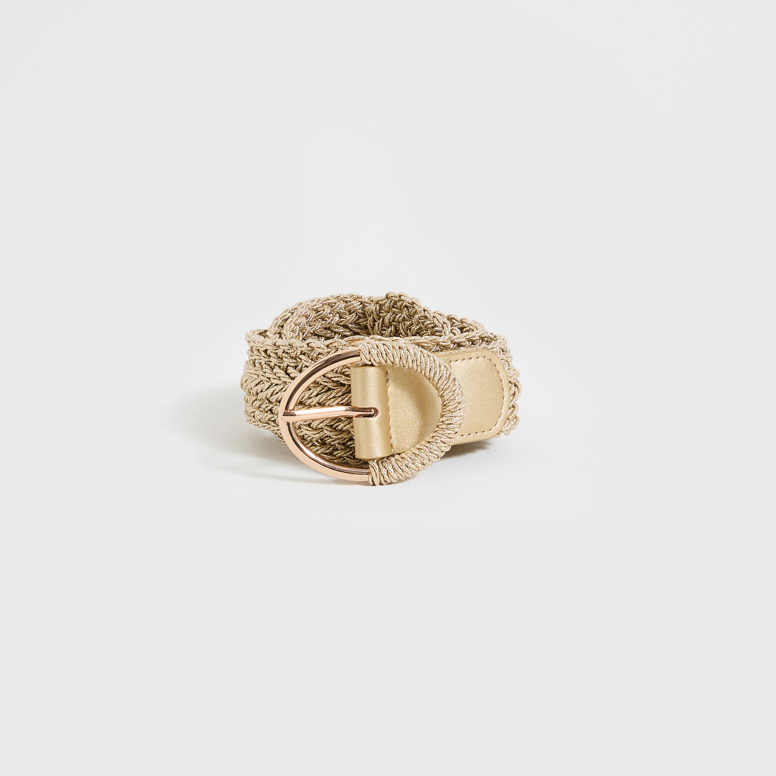 Ceinture tressée femme