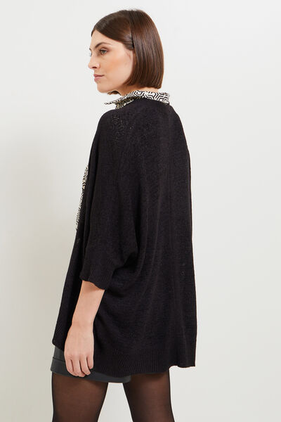 Gilet mi-long femme